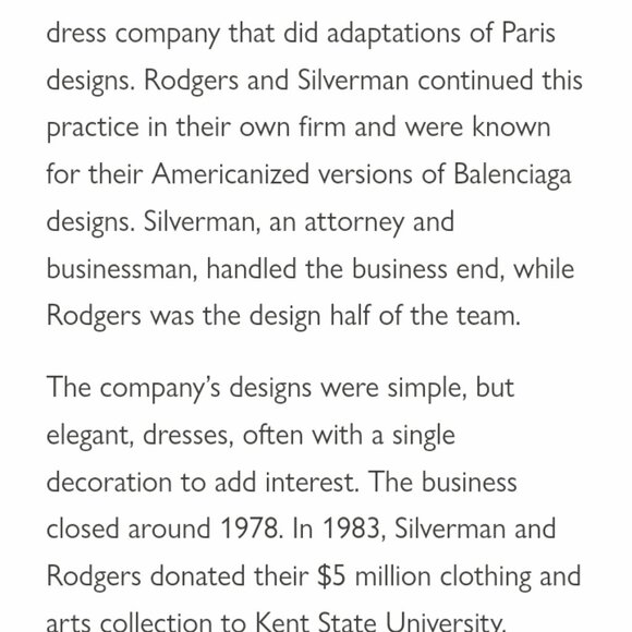 1960s Vintage Rare! JERRY SILVERMAN x Shannon rogers Dress ! With pockets - Picture 15 of 15